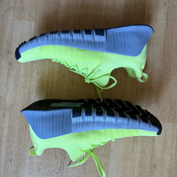 Men’s Nike Free Metcon 6 Light Lemon Twist/ Cement Gray Size 10.5 - Picture 6 of 8